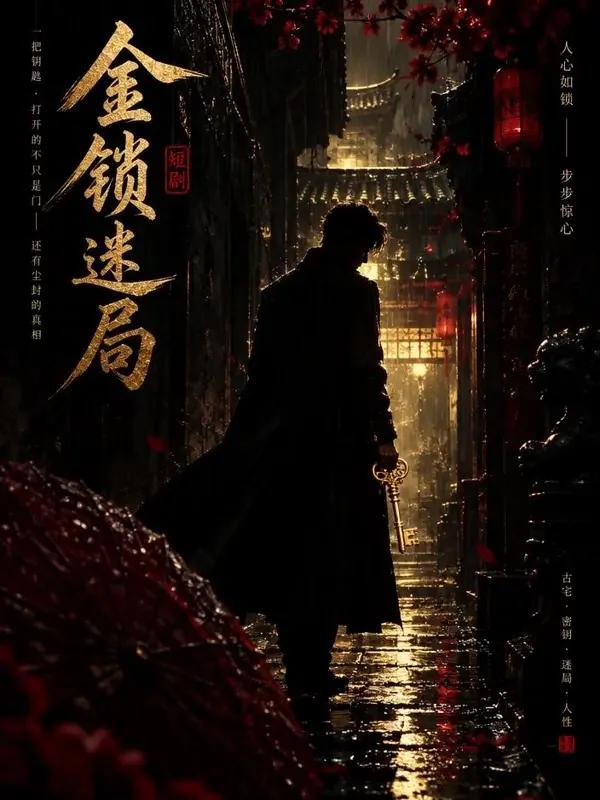 《暗夜回声》短剧封面 - 悬疑反转 · 第12集三重反转，弹幕集体倒吸冷气